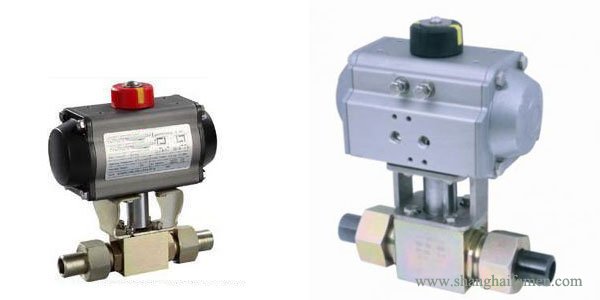 氣動卡套式高壓焊接球閥